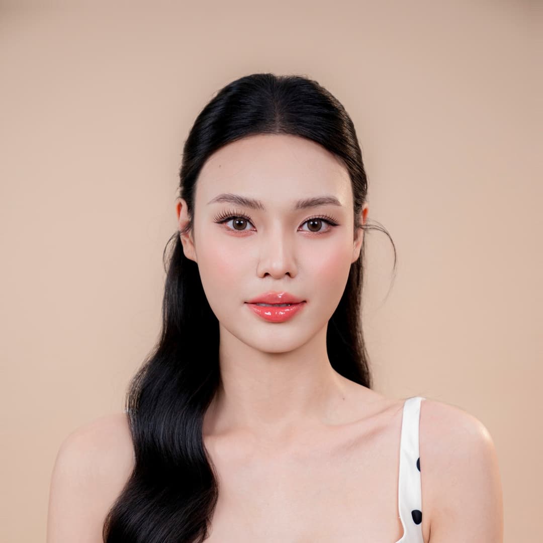 Customer Lưu Phương Anh - Enhanced appearance after One Fit rhinoplasty (comprehensive)