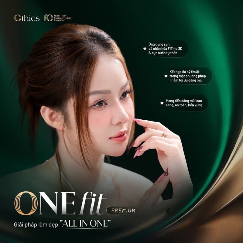 ONE fit Rhinoplasty: Personalized Nose Shape with FITme 3D Cartilage